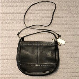 Coach Black Leather Crossbody